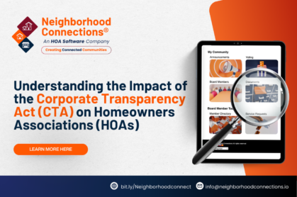 Corporate Transparency Act (CTA) on Homeowners Associations (HOAs)